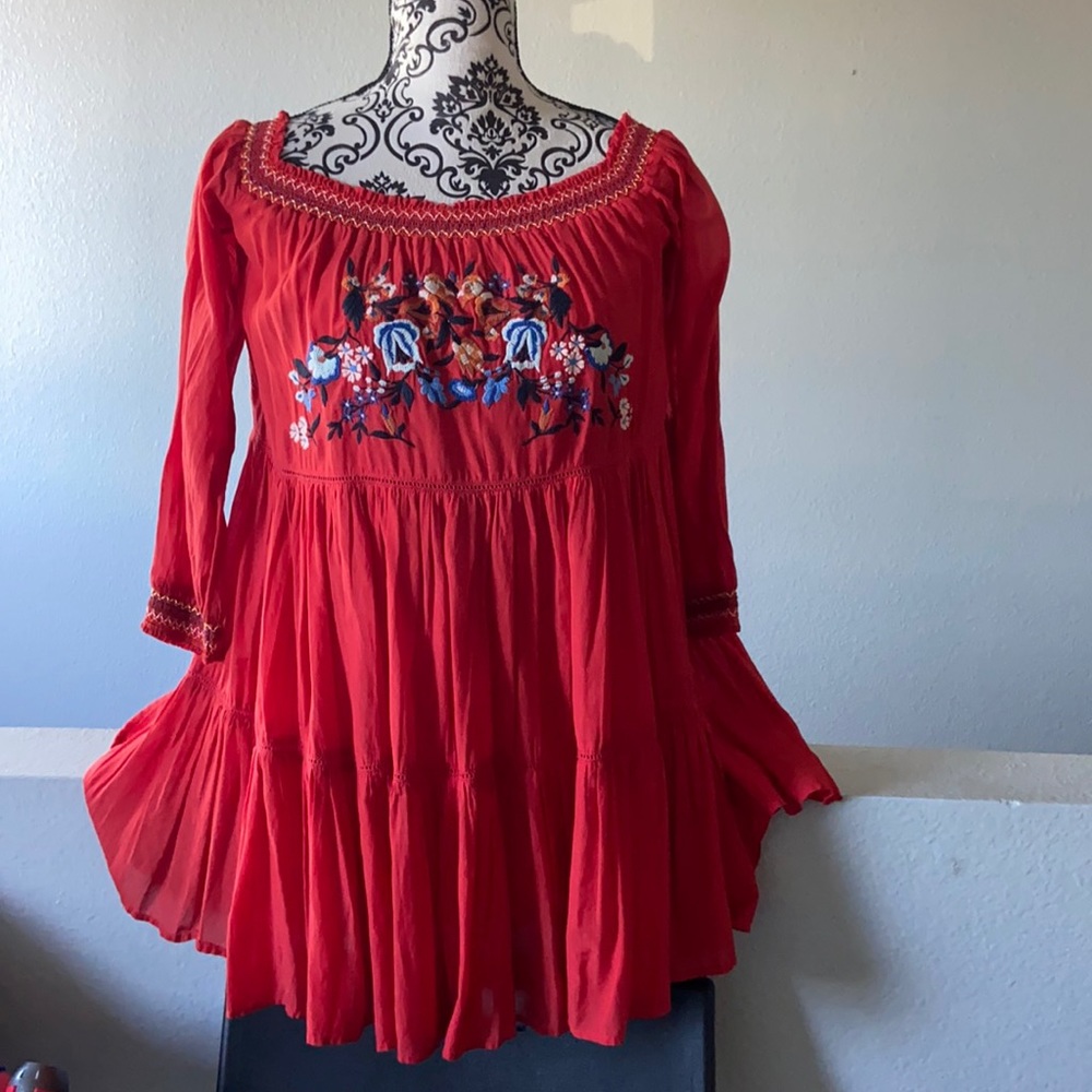 🌹🌹Red mini dress